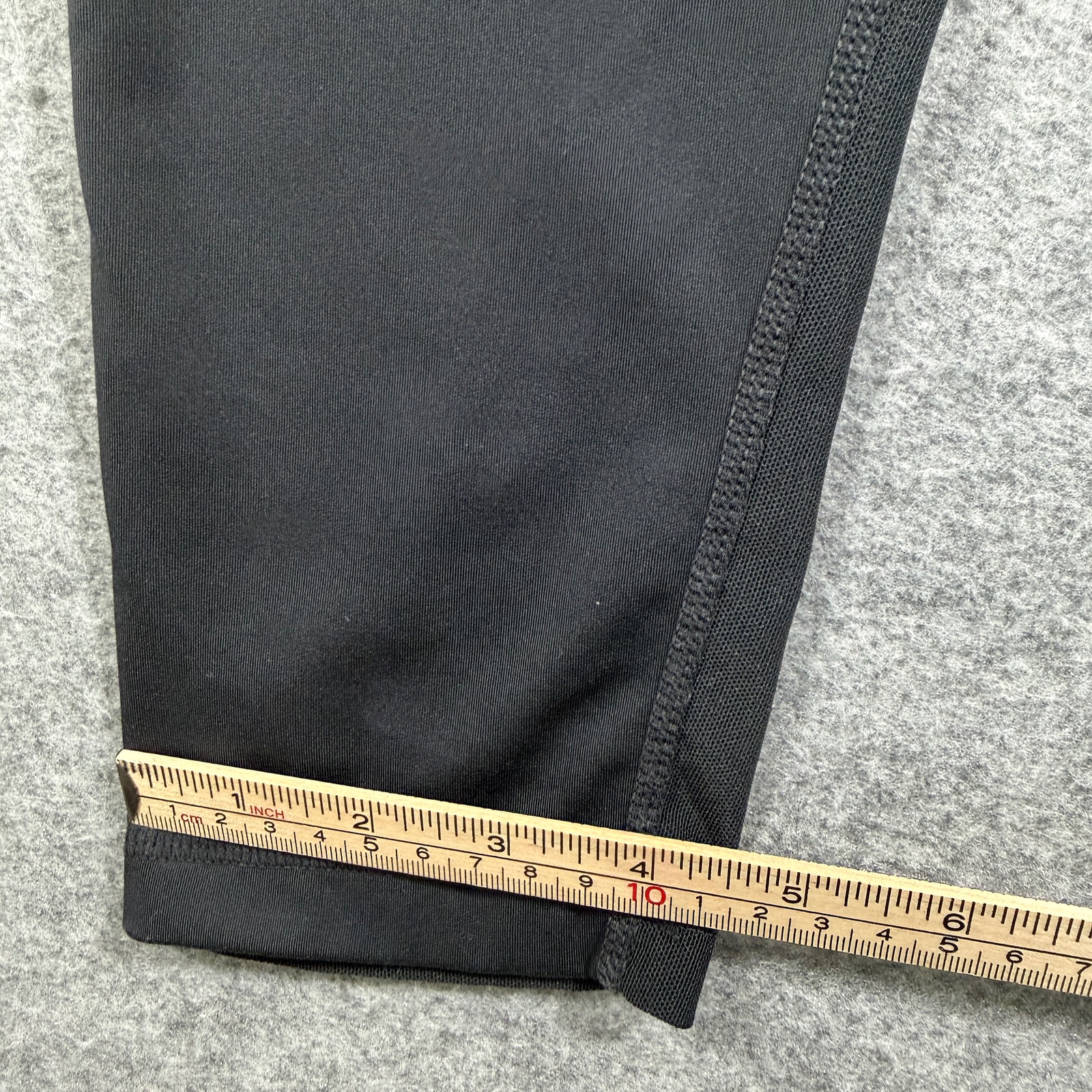 Adidas Tiro Leggings Womens M Black Red Stripe High Waist Athleisure Training thumbnail 9