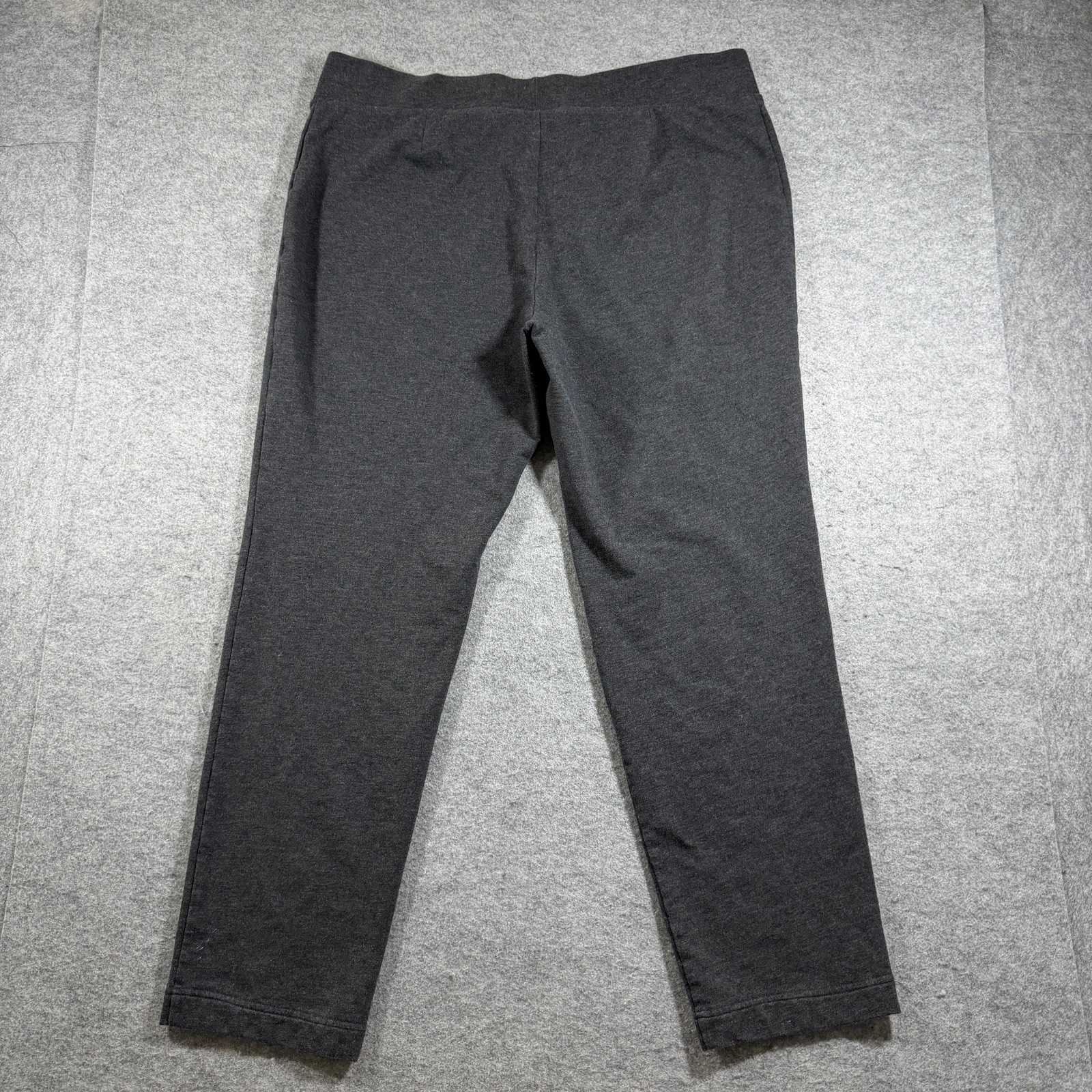 Pure Jill J.Jill Pants Womens L Petite Charcoal Gray Slim Leg Stretch Casual thumbnail 2