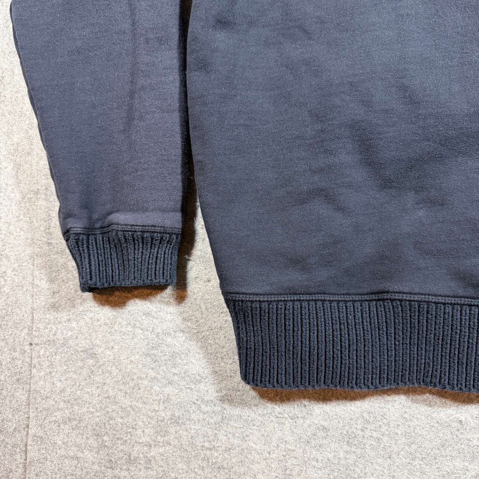 Zara Man Cardigan Mens XL Navy Toggle Shawl Collar Elbow Patches Fall Preppy thumbnail 9