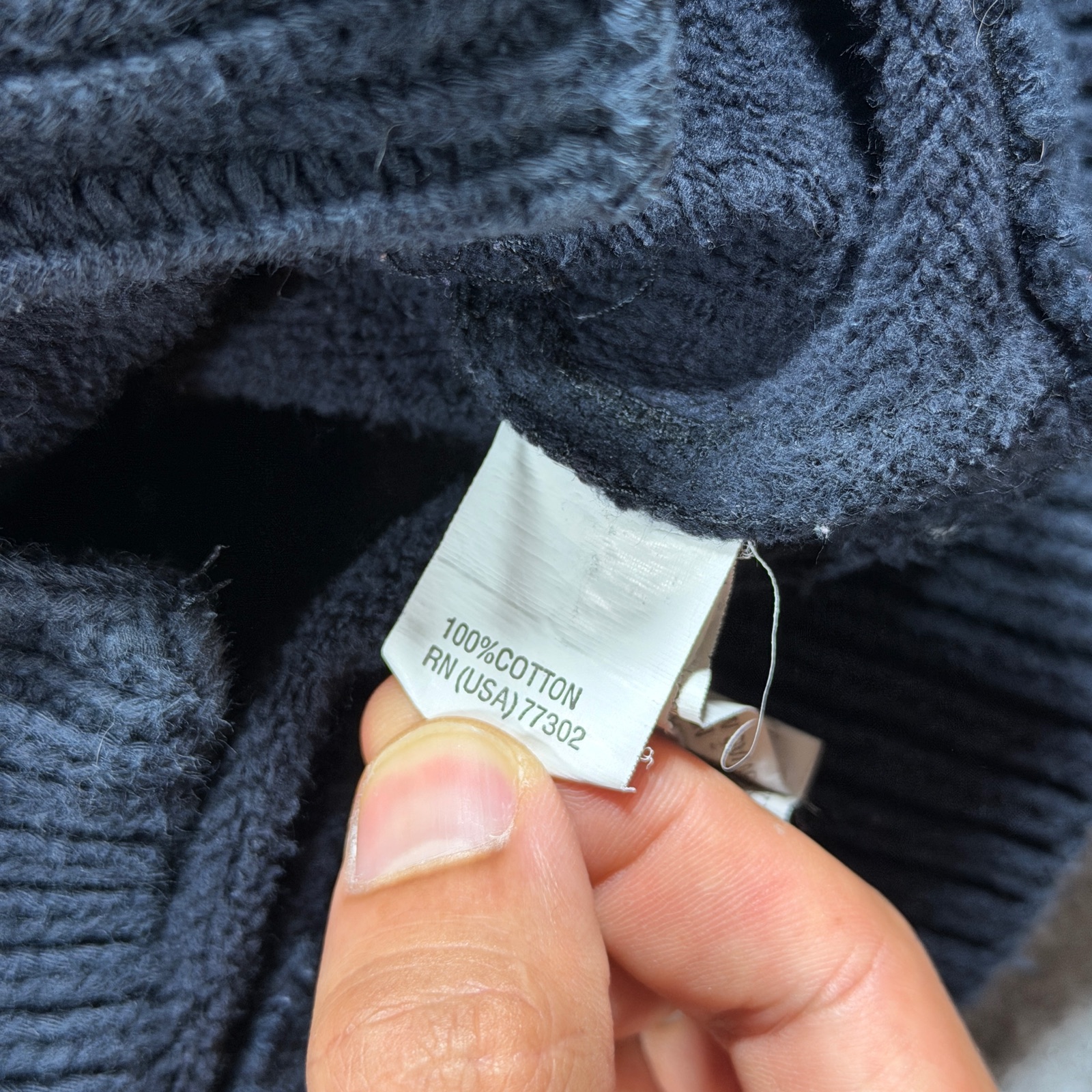 Zara Man Cardigan Mens XL Navy Toggle Shawl Collar Elbow Patches Fall Preppy thumbnail 13