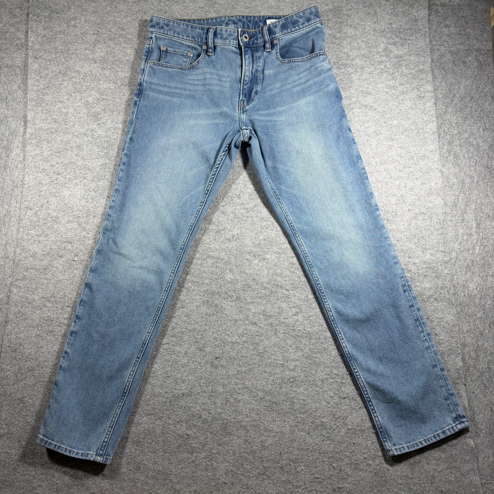 Bonobos Jeans Mens 31x30 Light Blue Wash Slim Fit Stretch Denim Five Pocket