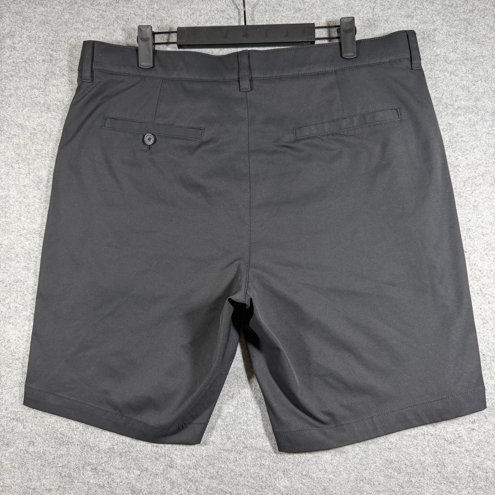 Ben Hogan Golf Shorts Mens 36 Black Flat Front Chino Stretch Lightweight thumbnail 2