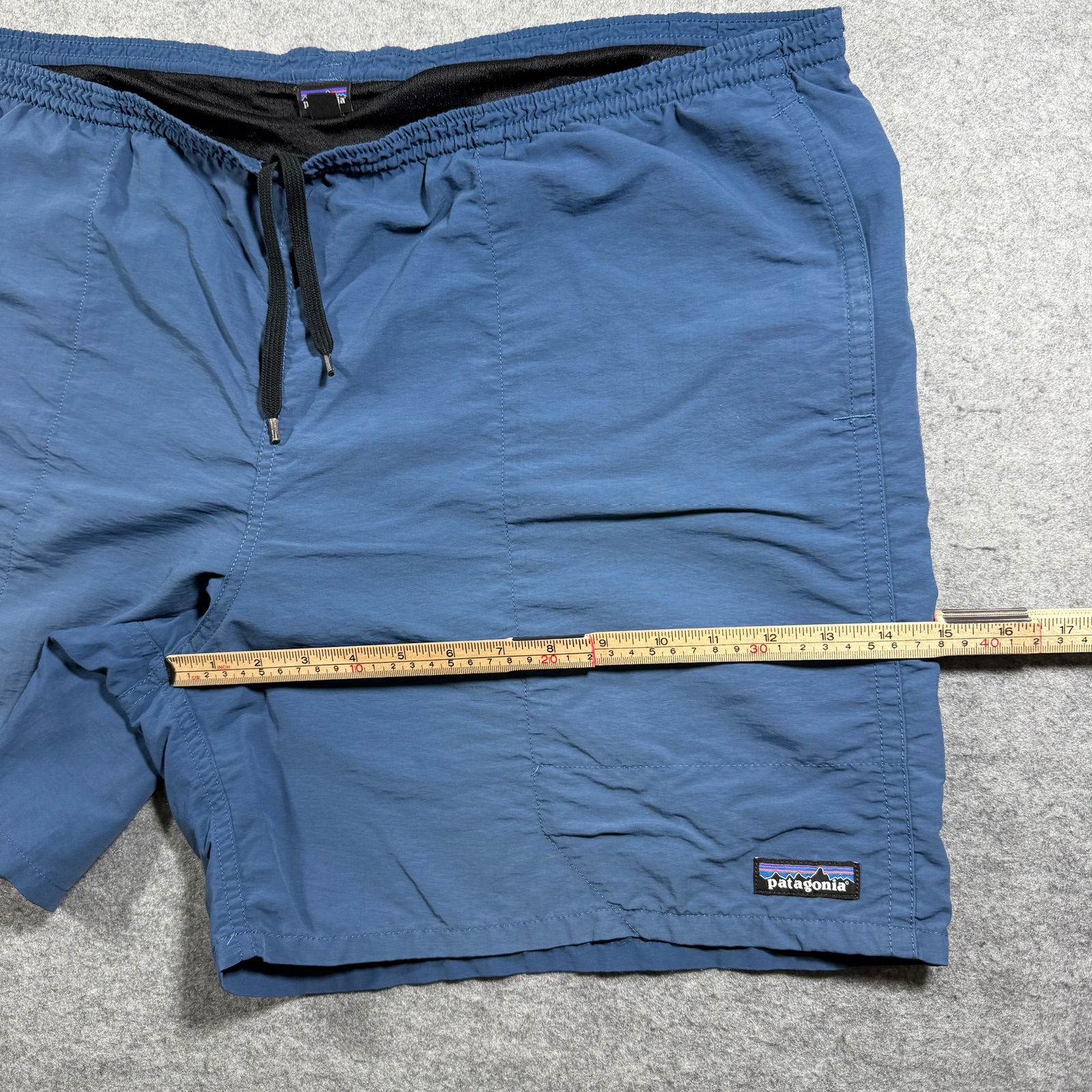 Patagonia Baggies Swim Shorts Mens XL Blue Mesh Lined Lightweight Outdoor Summer thumbnail 7
