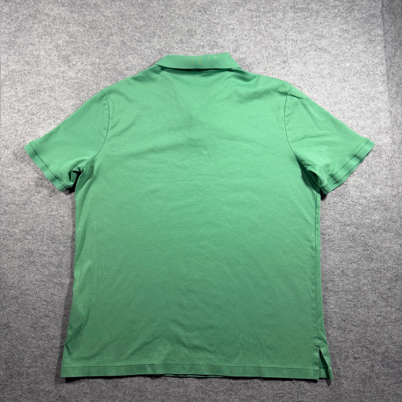Polo Ralph Lauren Polo Shirt Mens L Green Classic Fit Soft Cotton Preppy Golf thumbnail 2