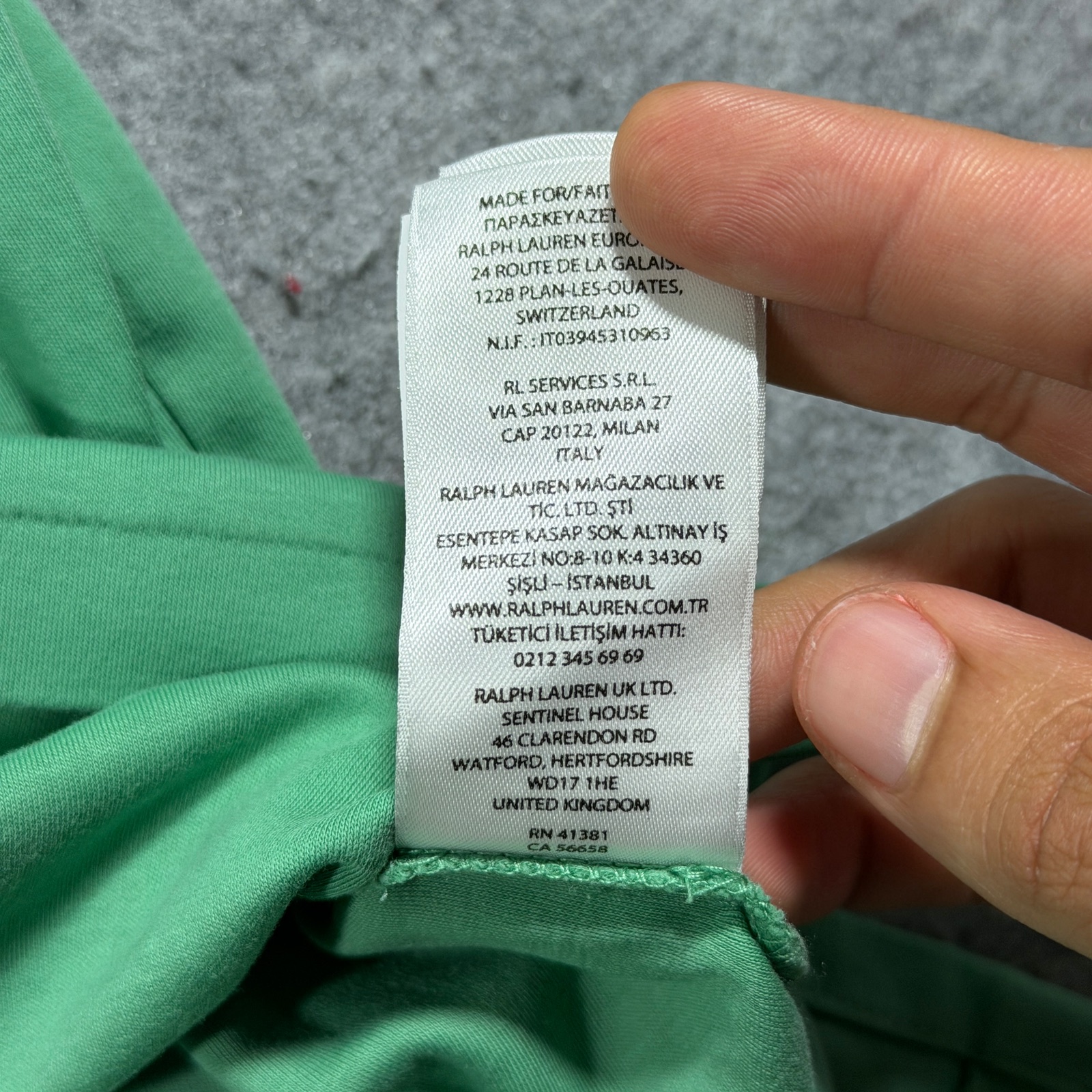 Polo Ralph Lauren Polo Shirt Mens L Green Classic Fit Soft Cotton Preppy Golf thumbnail 11