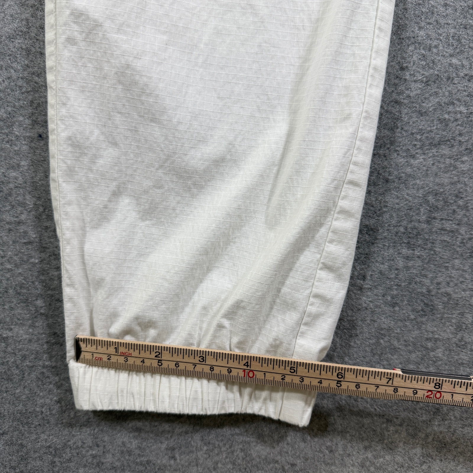 BYLT Division Cargo Jogger Pants Mens XL White Flap Pockets Lounge Drawstring thumbnail 10