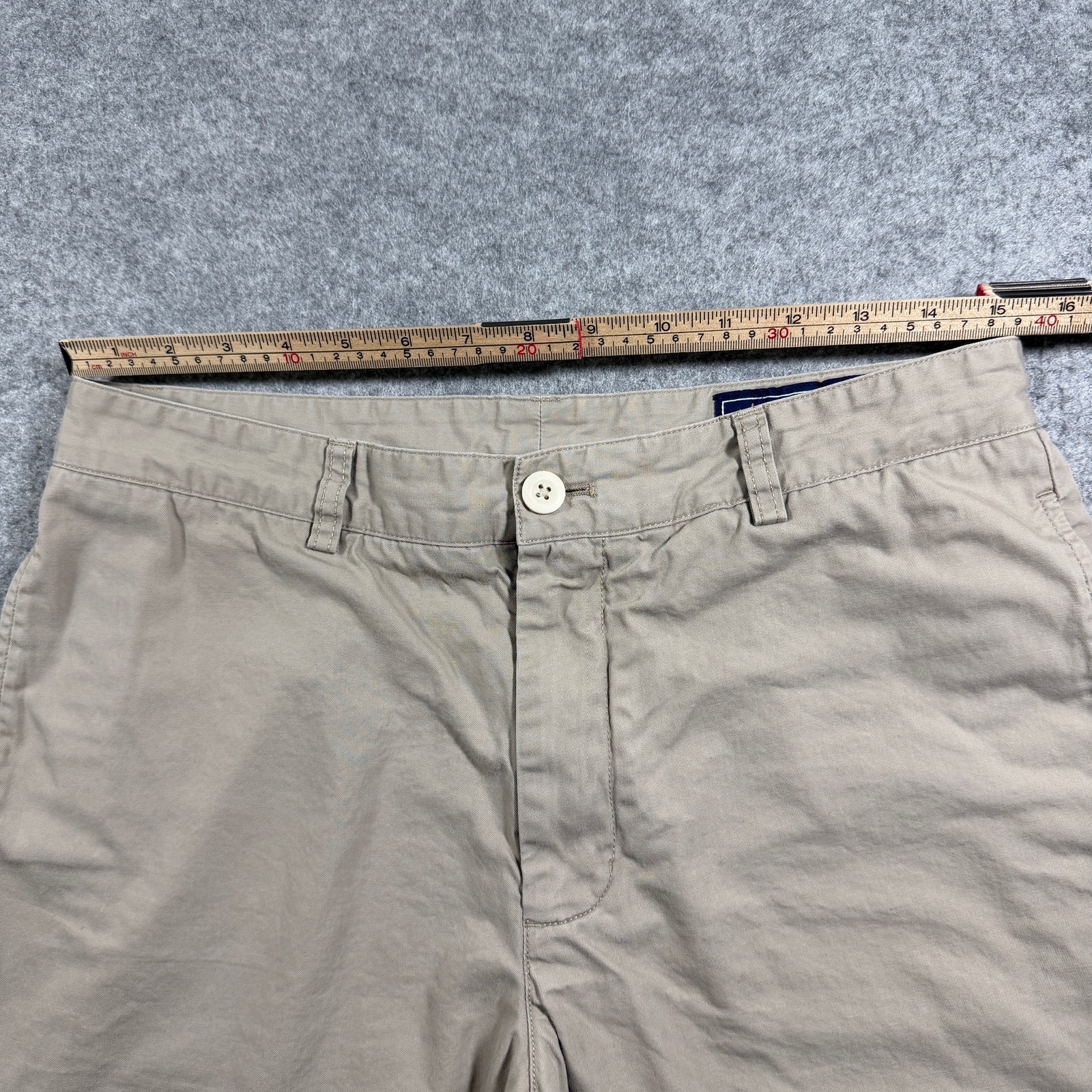 Vineyard Vines Club Shorts Mens 32 Khaki Flat Front Cotton Preppy Golf Summer thumbnail 6
