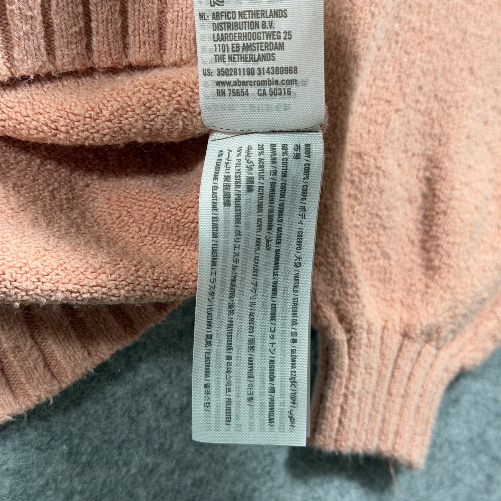 Hollister Sweater Womens S Blush Pink Crewneck Soft Knit Pullover Casual Fall thumbnail 10