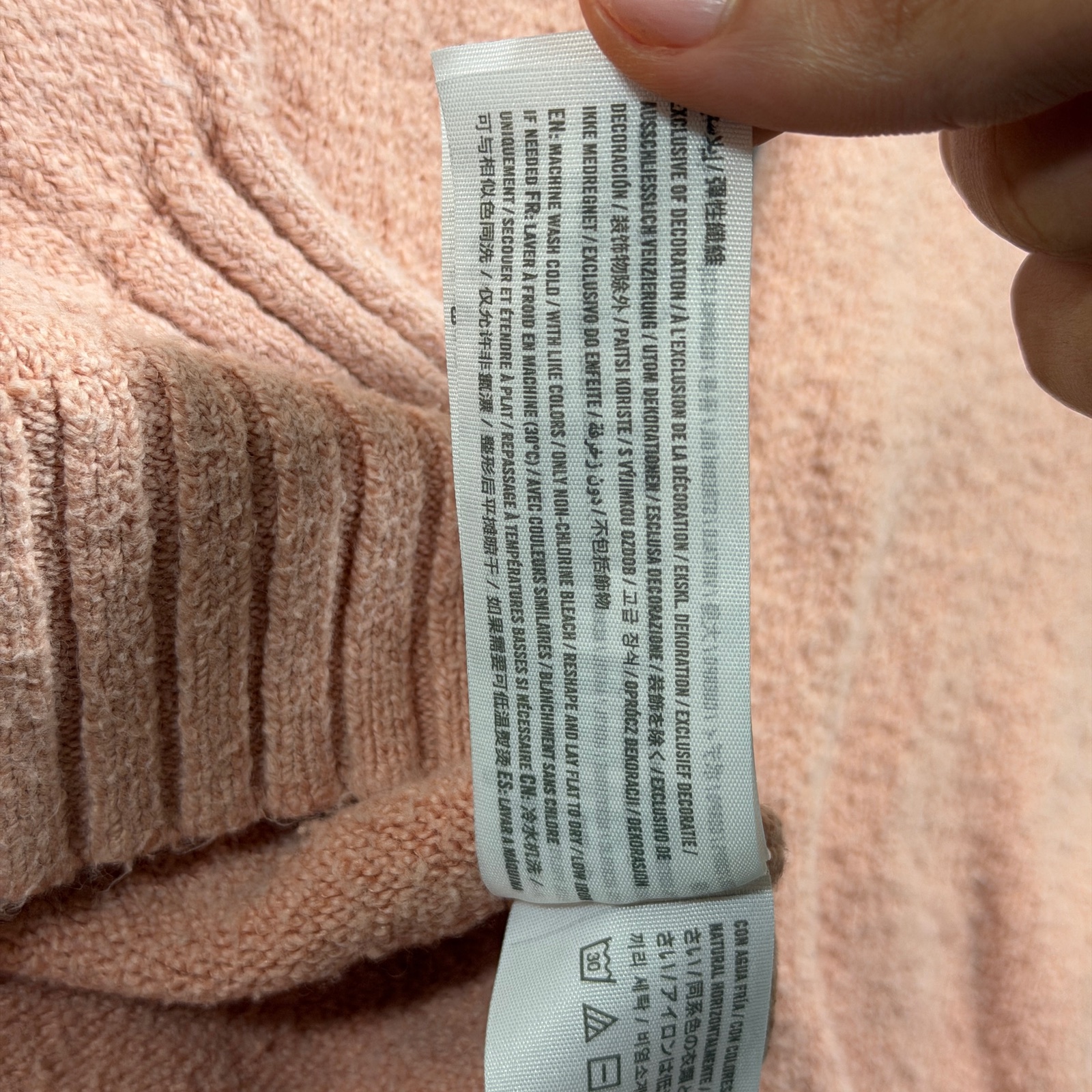 Hollister Sweater Womens S Blush Pink Crewneck Soft Knit Pullover Casual Fall thumbnail 11