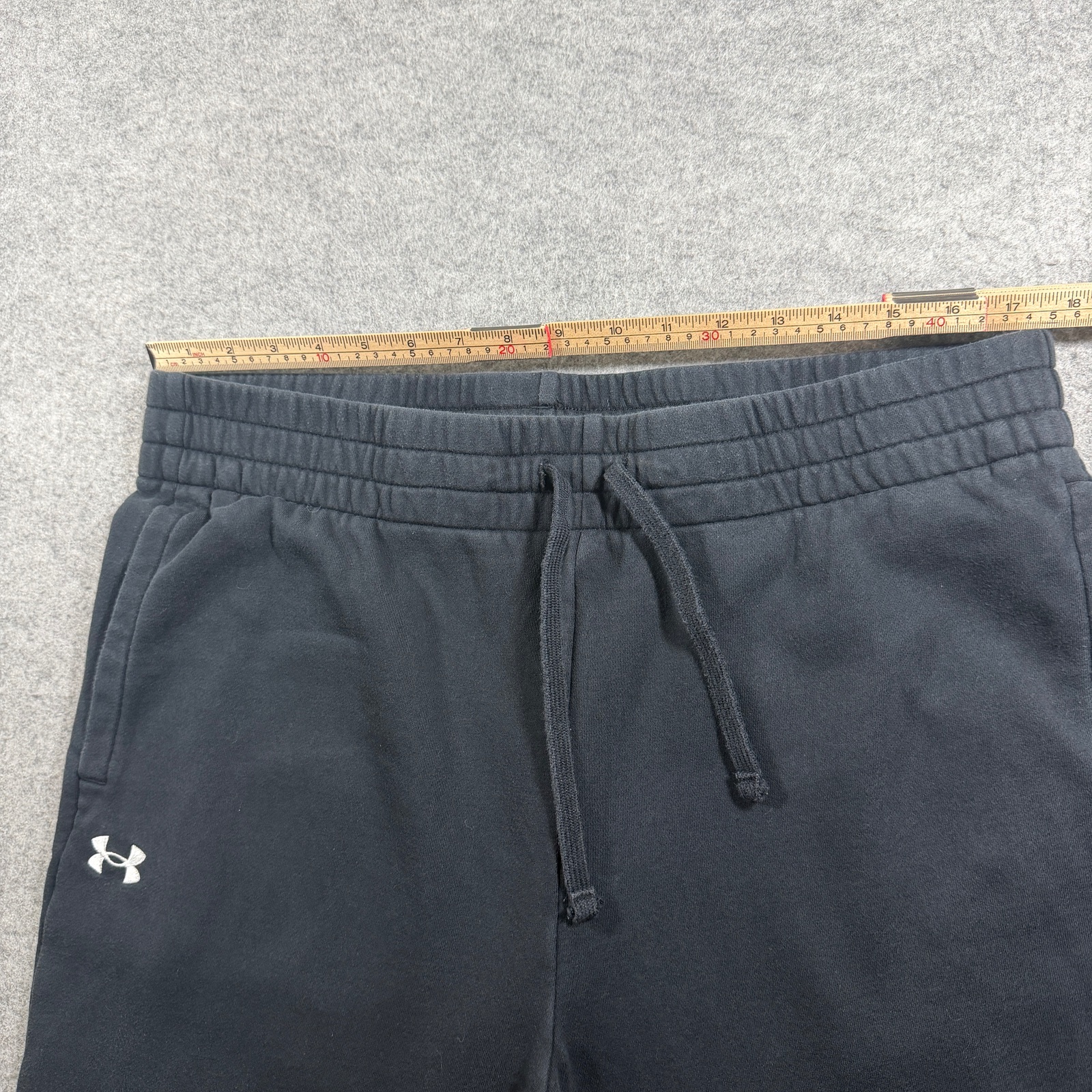 Under Armour Fleece Joggers Mens XL Black Training Athletic Pants Drawstring thumbnail 6