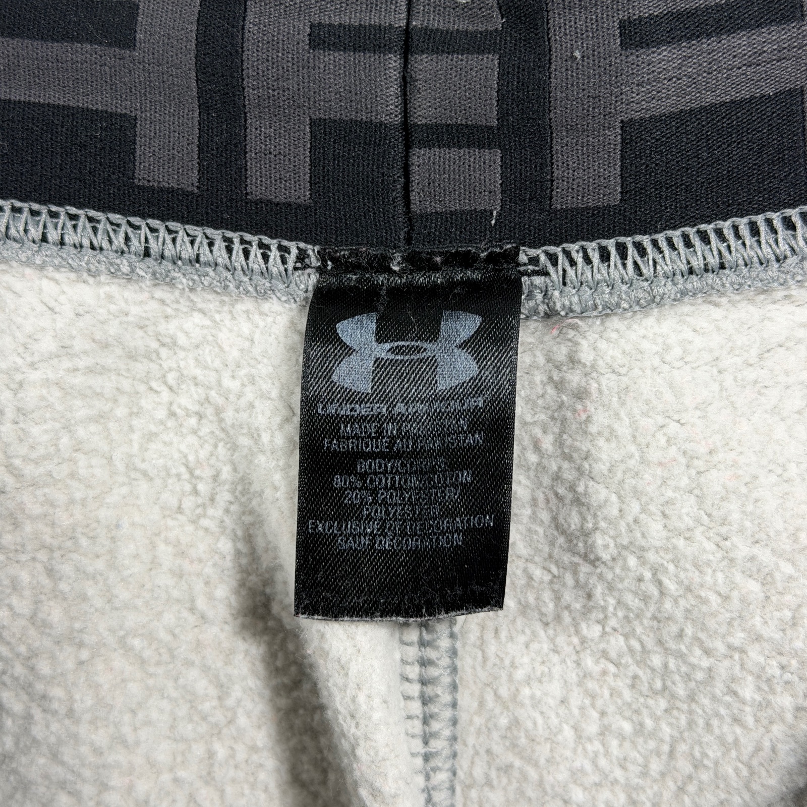 Under Armour Storm Fleece Sweatpants Mens M Gray Straight Leg Lounge Heavyweight thumbnail 5