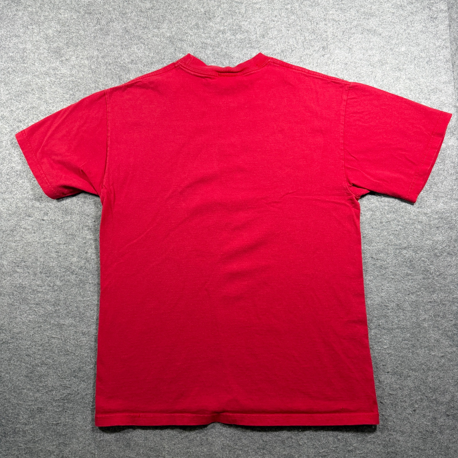 Disney Store T Shirt Womens M Red Winnie Pooh Wishes Holiday Graphic Cotton Tee thumbnail 2