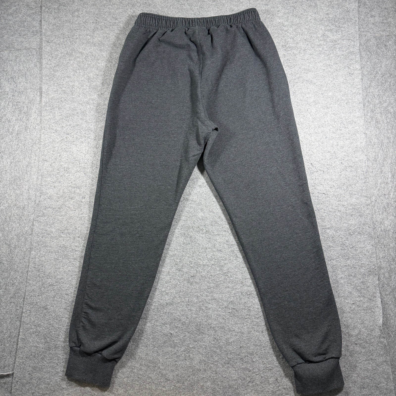Champion TCU Joggers Mens L Charcoal Gray Fleece Elastic Waist Drawstring Pants thumbnail 2