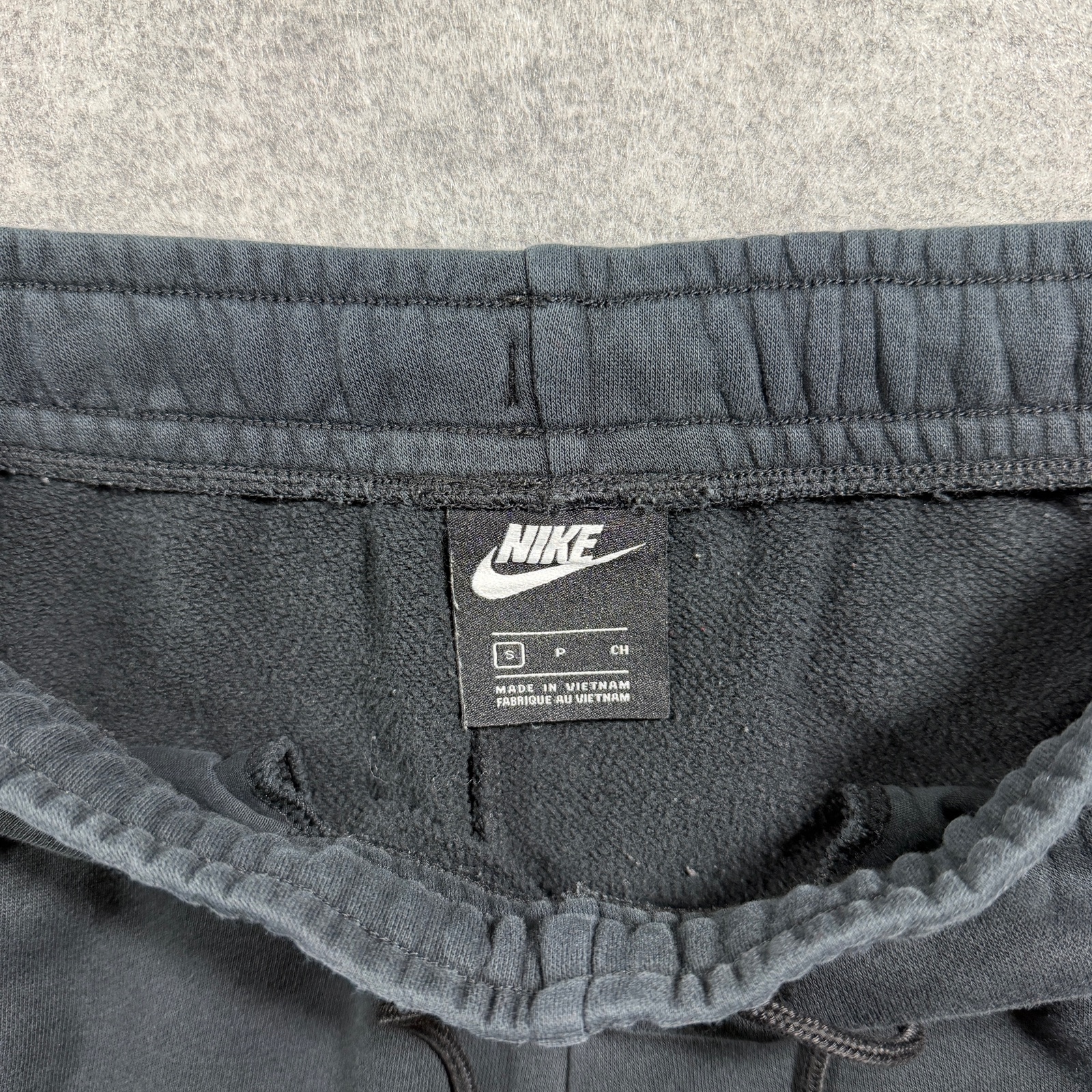 Nike Club Fleece Joggers Mens S Black Training Athletic Sweatpants Drawstring thumbnail 4