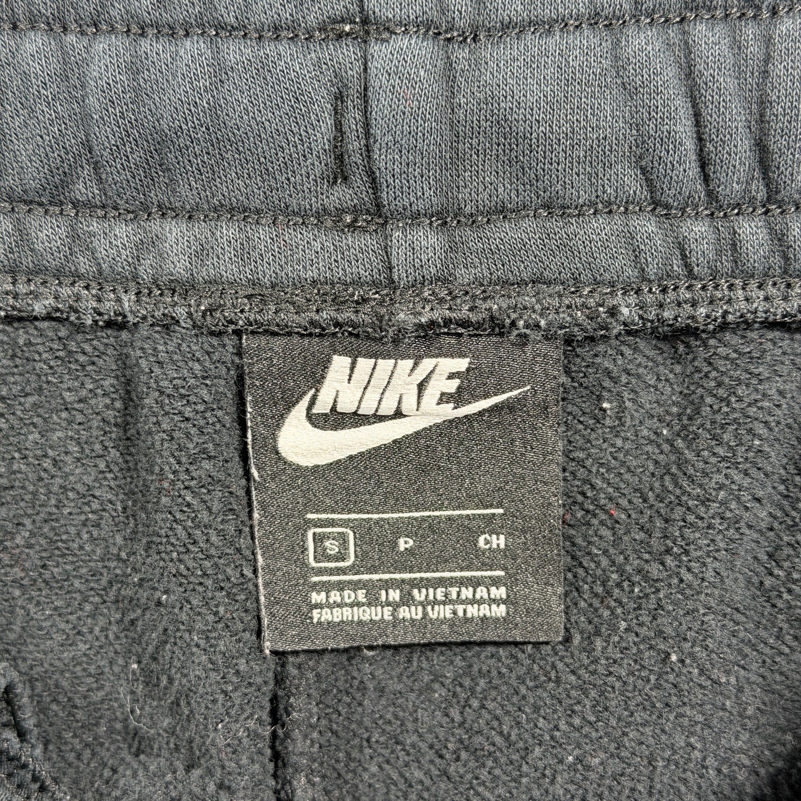 Nike Club Fleece Joggers Mens S Black Training Athletic Sweatpants Drawstring thumbnail 5