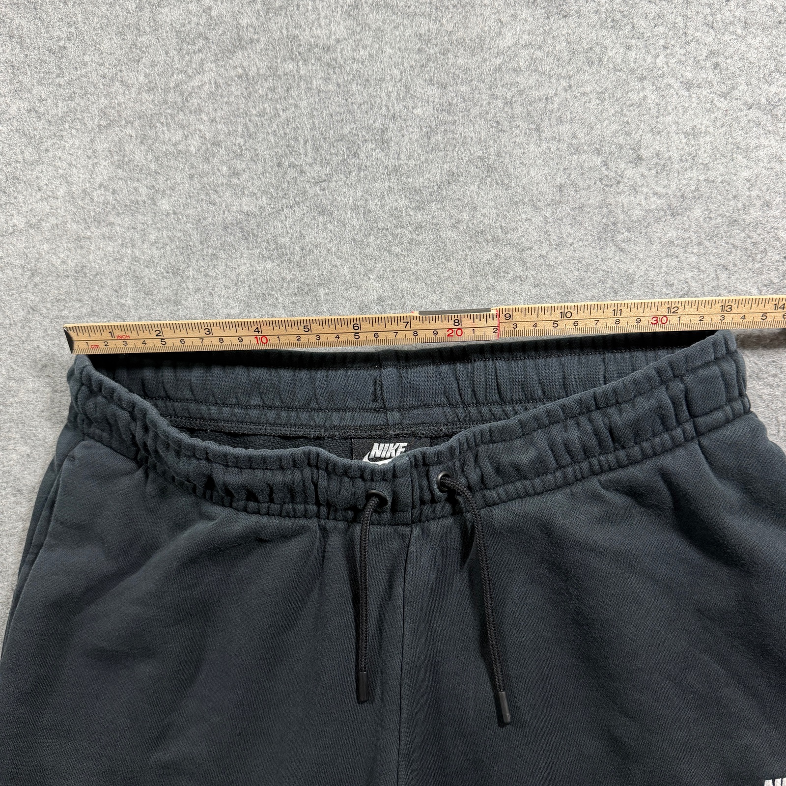Nike Club Fleece Joggers Mens S Black Training Athletic Sweatpants Drawstring thumbnail 6