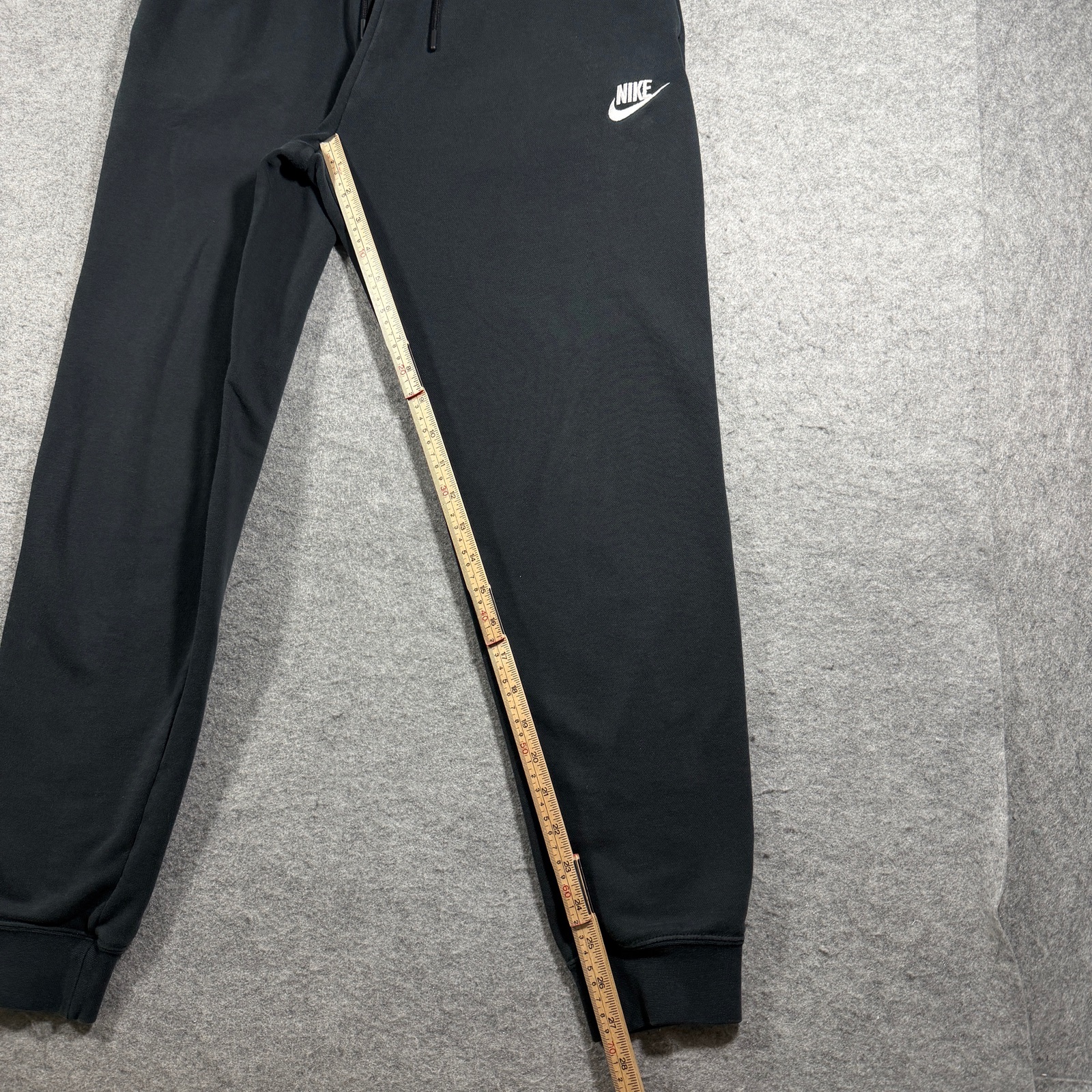 Nike Club Fleece Joggers Mens S Black Training Athletic Sweatpants Drawstring thumbnail 7
