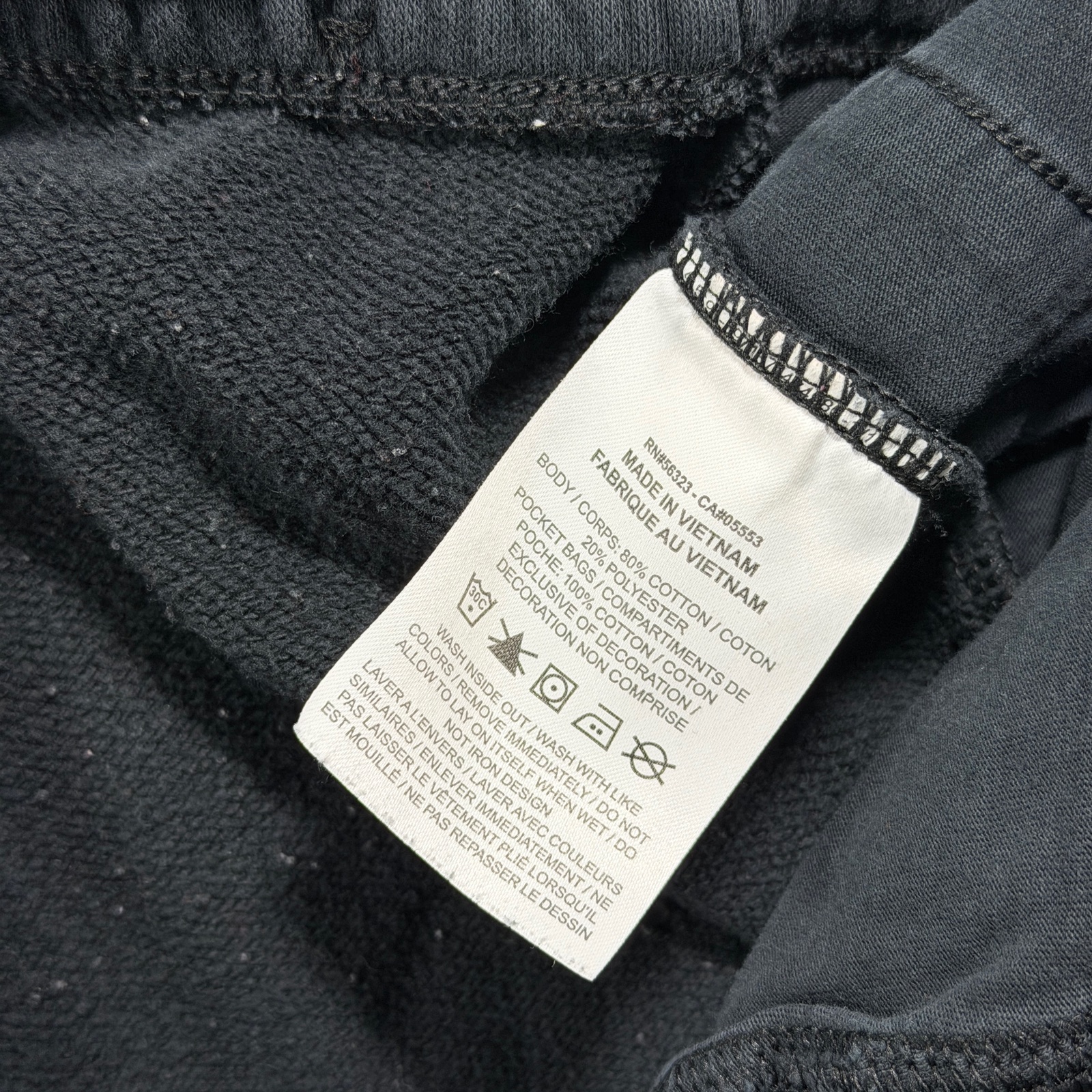 Nike Club Fleece Joggers Mens S Black Training Athletic Sweatpants Drawstring thumbnail 10