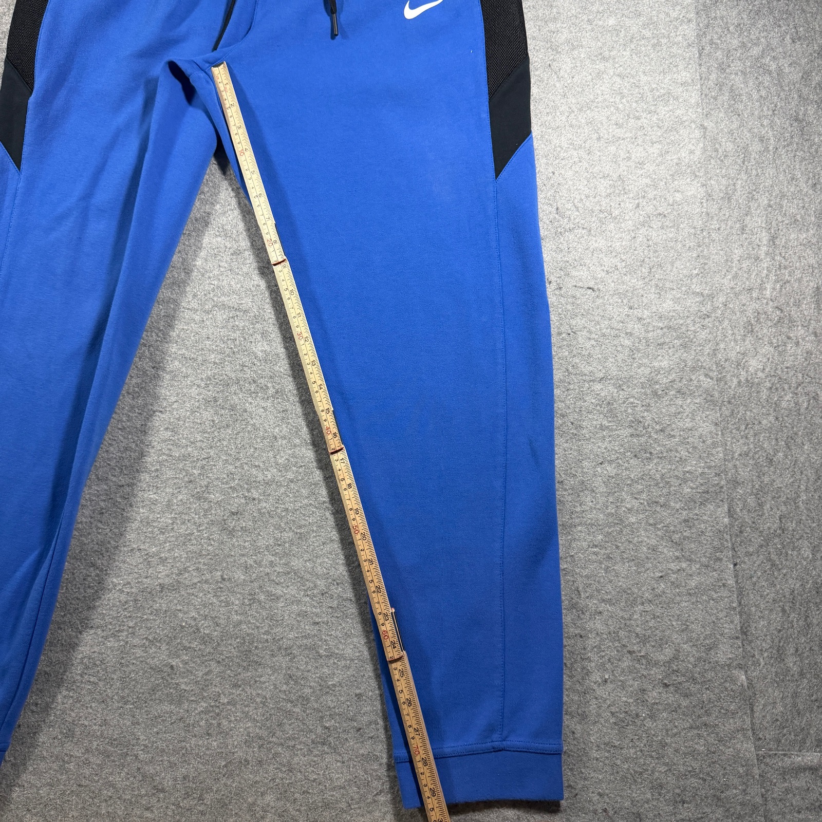 Nike Dri-FIT Joggers Mens L Blue Mesh Side Panels Running Training Athletic thumbnail 7