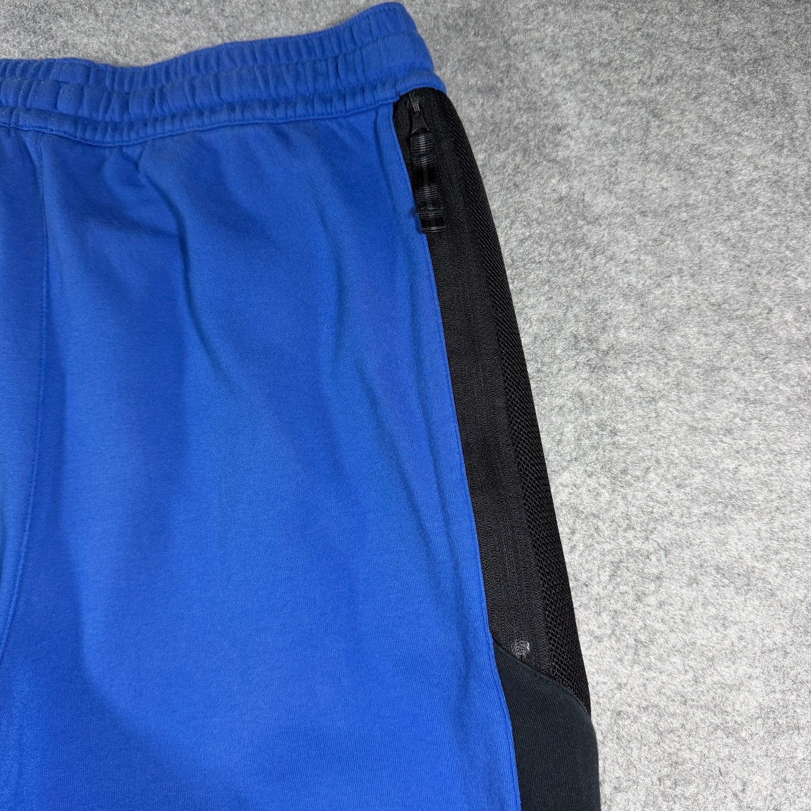 Nike Dri-FIT Joggers Mens L Blue Mesh Side Panels Running Training Athletic thumbnail 13