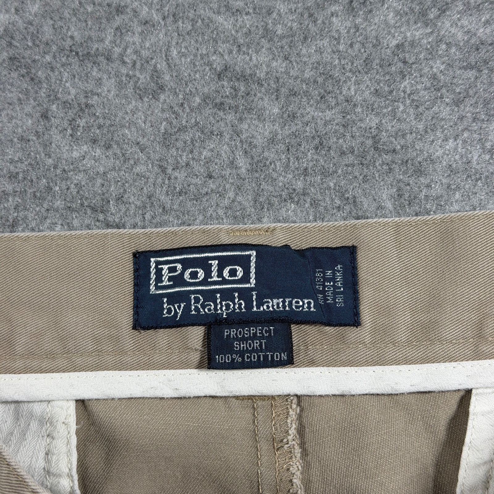 Vintage Polo Ralph Lauren Prospect Chino Shorts Mens 31 Khaki Classic Fit Preppy thumbnail 5