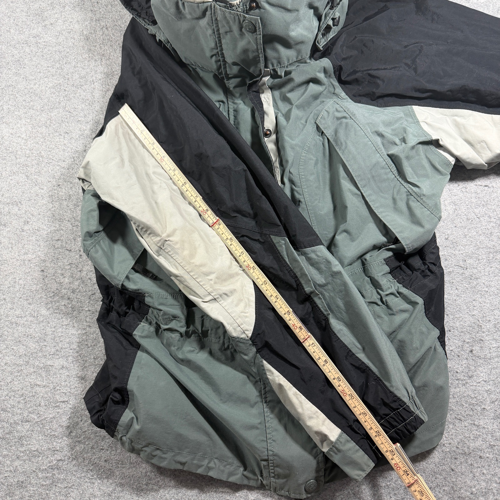 Columbia Omni-Tech Parka Jacket Womens XL Sage Green Hooded Waterproof Outdoor thumbnail 8