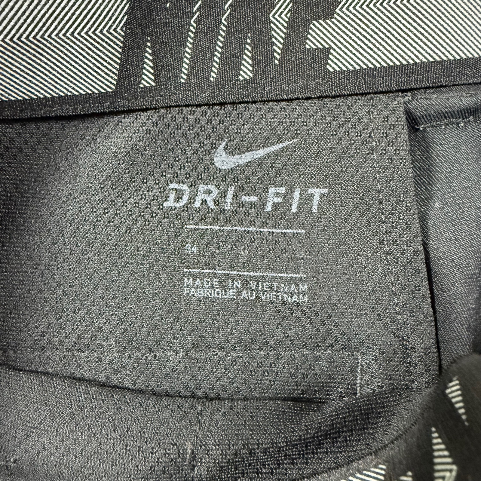 Nike Dri-FIT Golf Shorts Mens 34 Black Stretch Performance Athletic Casual thumbnail 3