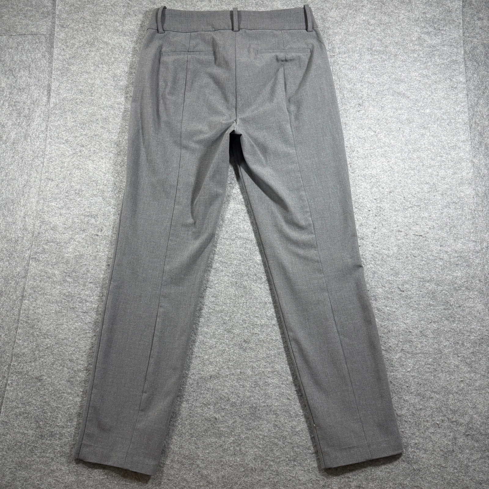 J.Crew Dress Pants Womens 6 Gray Straight Leg Stretch Career Office Workwear thumbnail 2