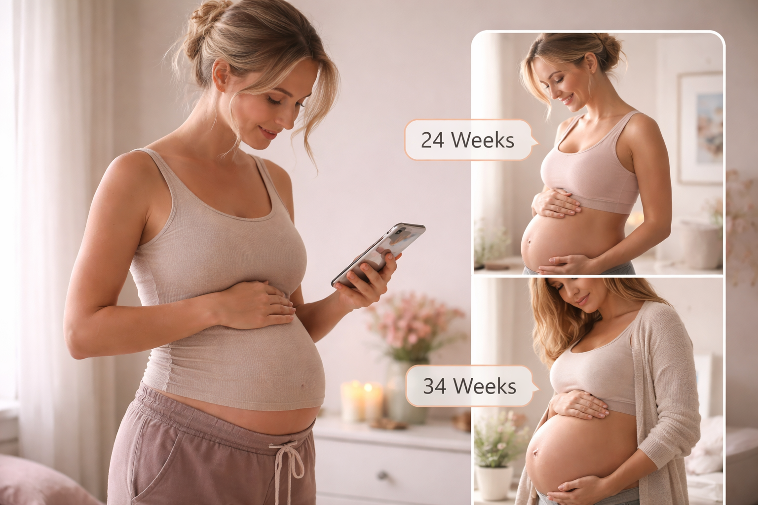 See Your Future Baby Bump: How BumpTracker AI Lets You Visualize Your Pregnancy Weeks Ahead