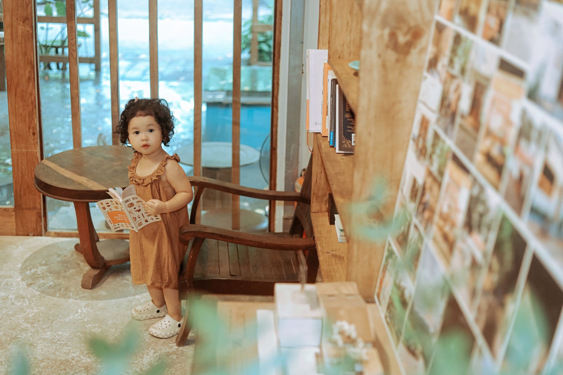 Toddler reading corner