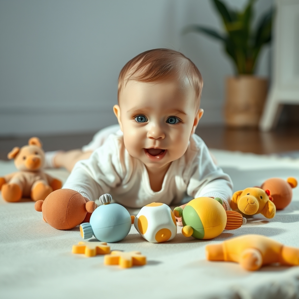 Tummy time play mat