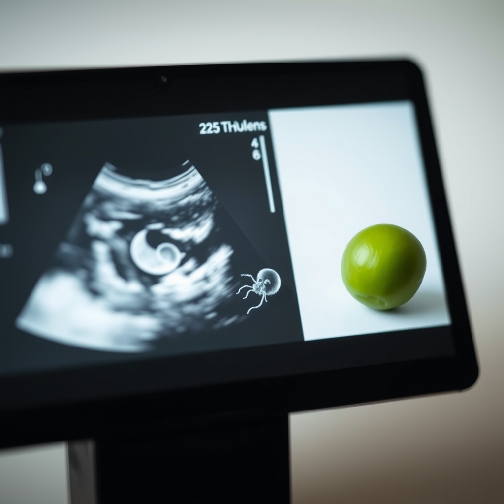 7 weeks pregnant baby size guide