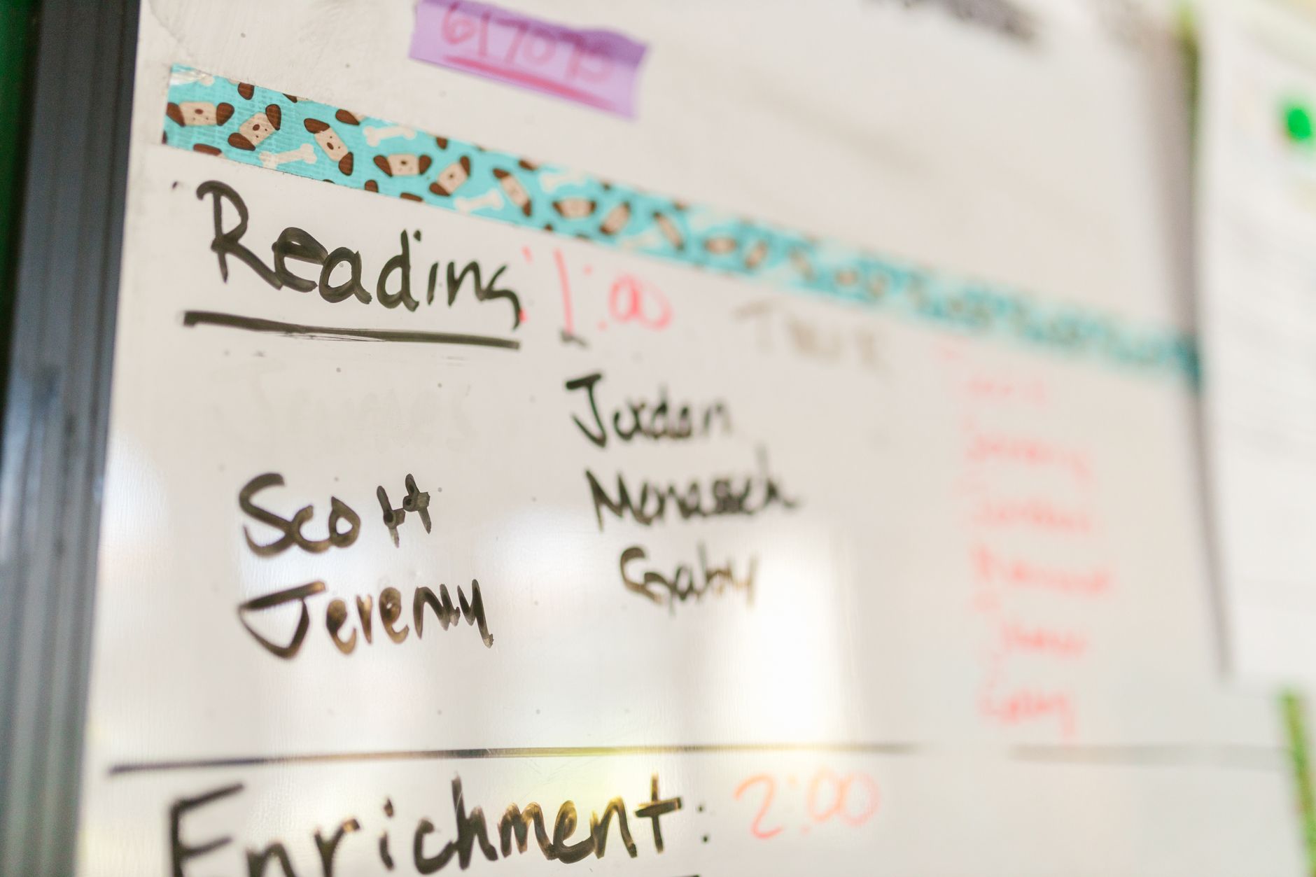 Family schedule planning
