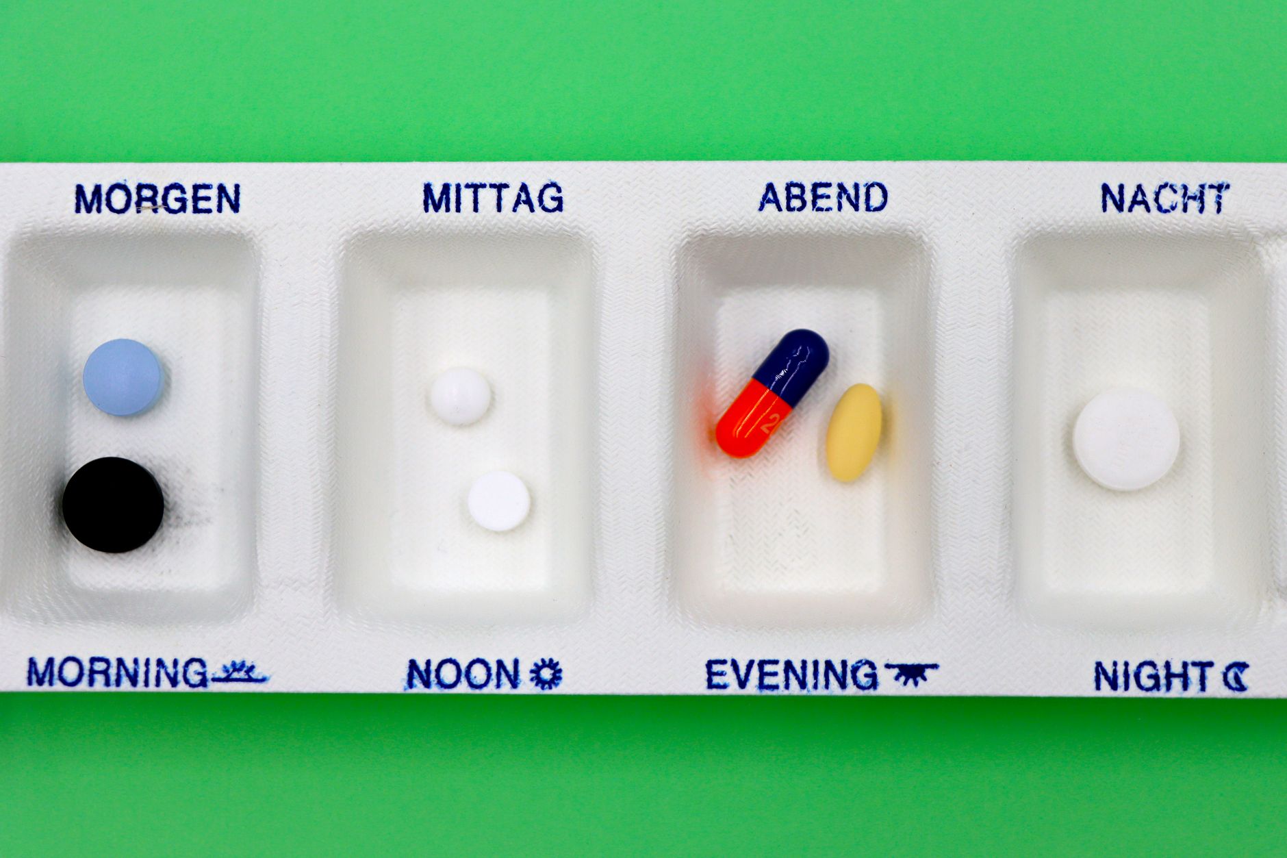 Daily schedule for taking baby aspirin