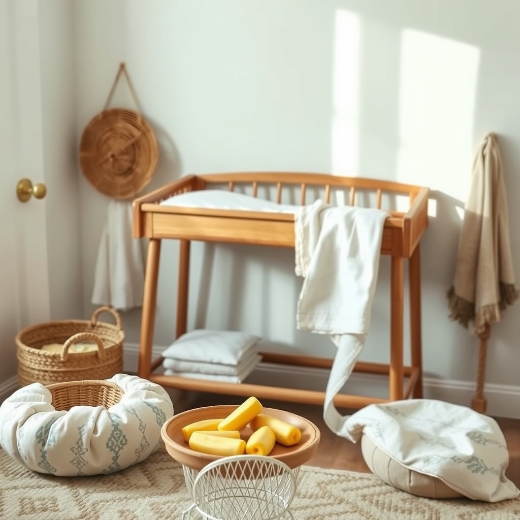 Eco-friendly nursery setup