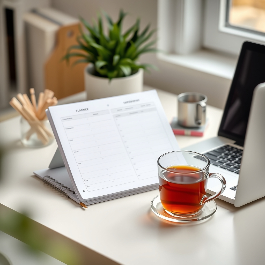 Organized family planning workspace