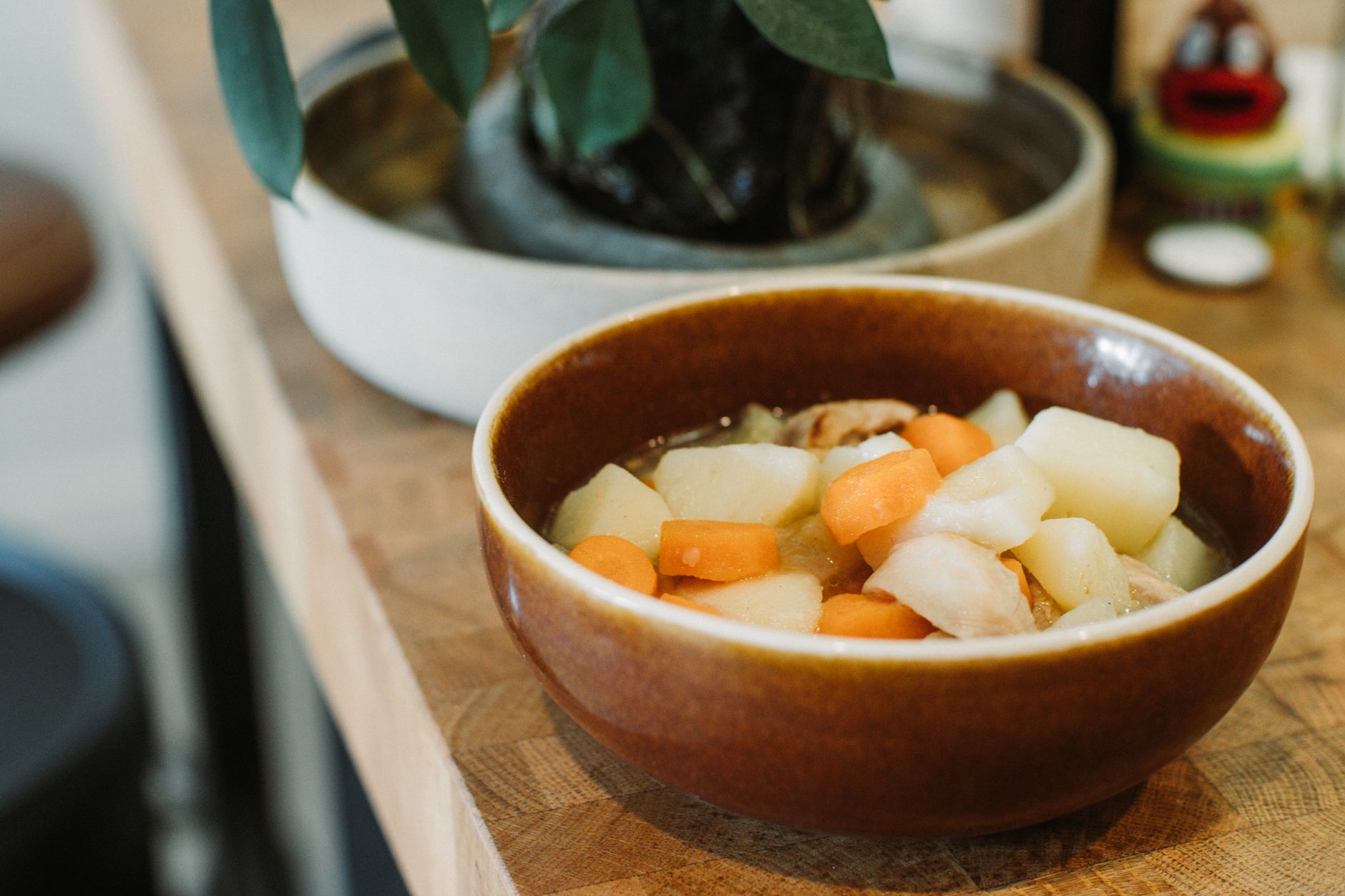 A hearty bowl of lentil stew with kale and sweet potatoes, representing a nutrient‑dense meal for a twin pregnancy