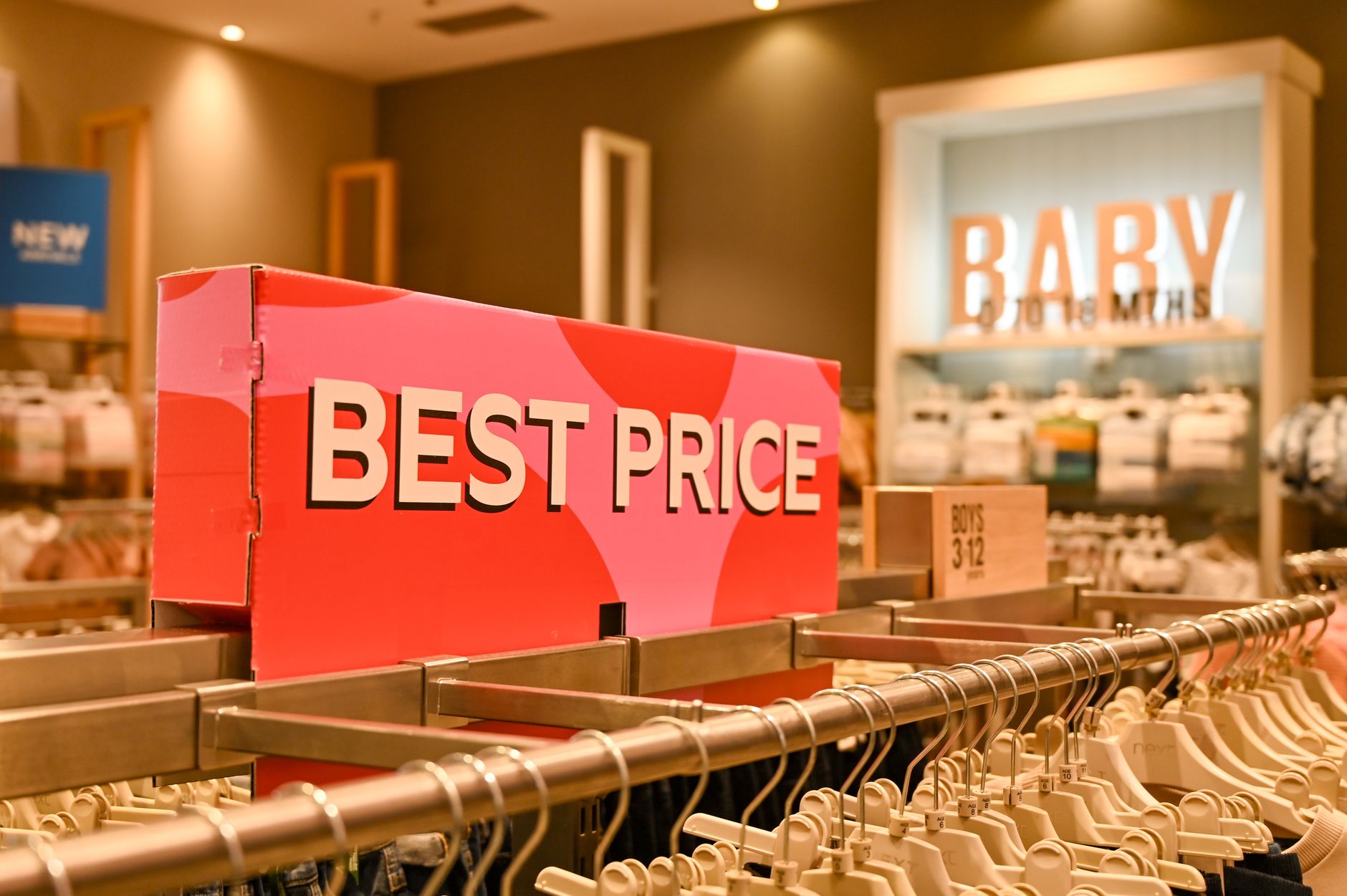 Seasonal baby product discounts