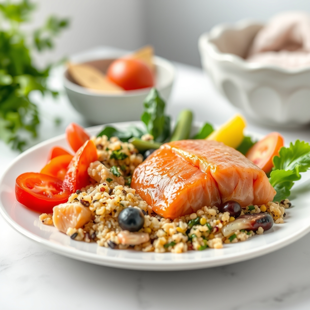 Healthy prenatal meal