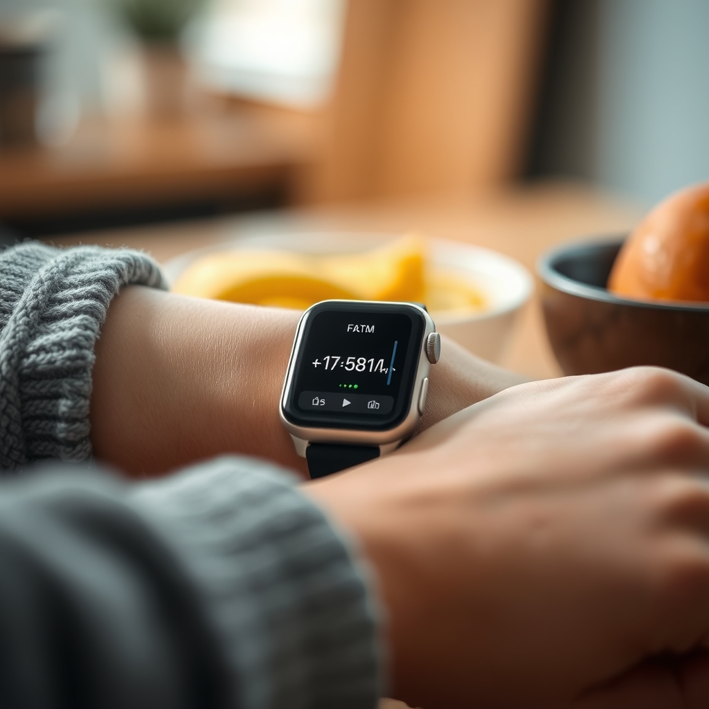 Smartwatch tracking fetal kicks