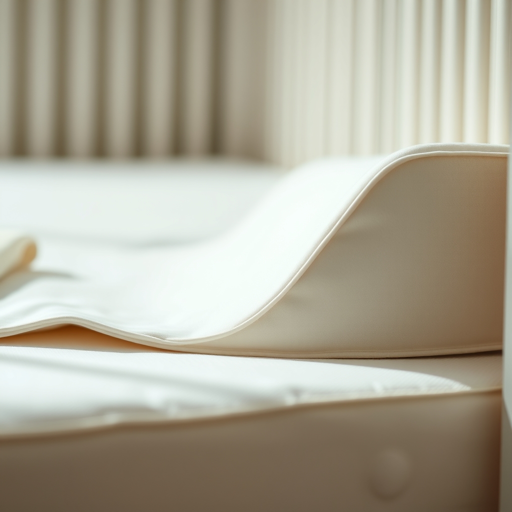 Pediatric sleep wedge under mattress