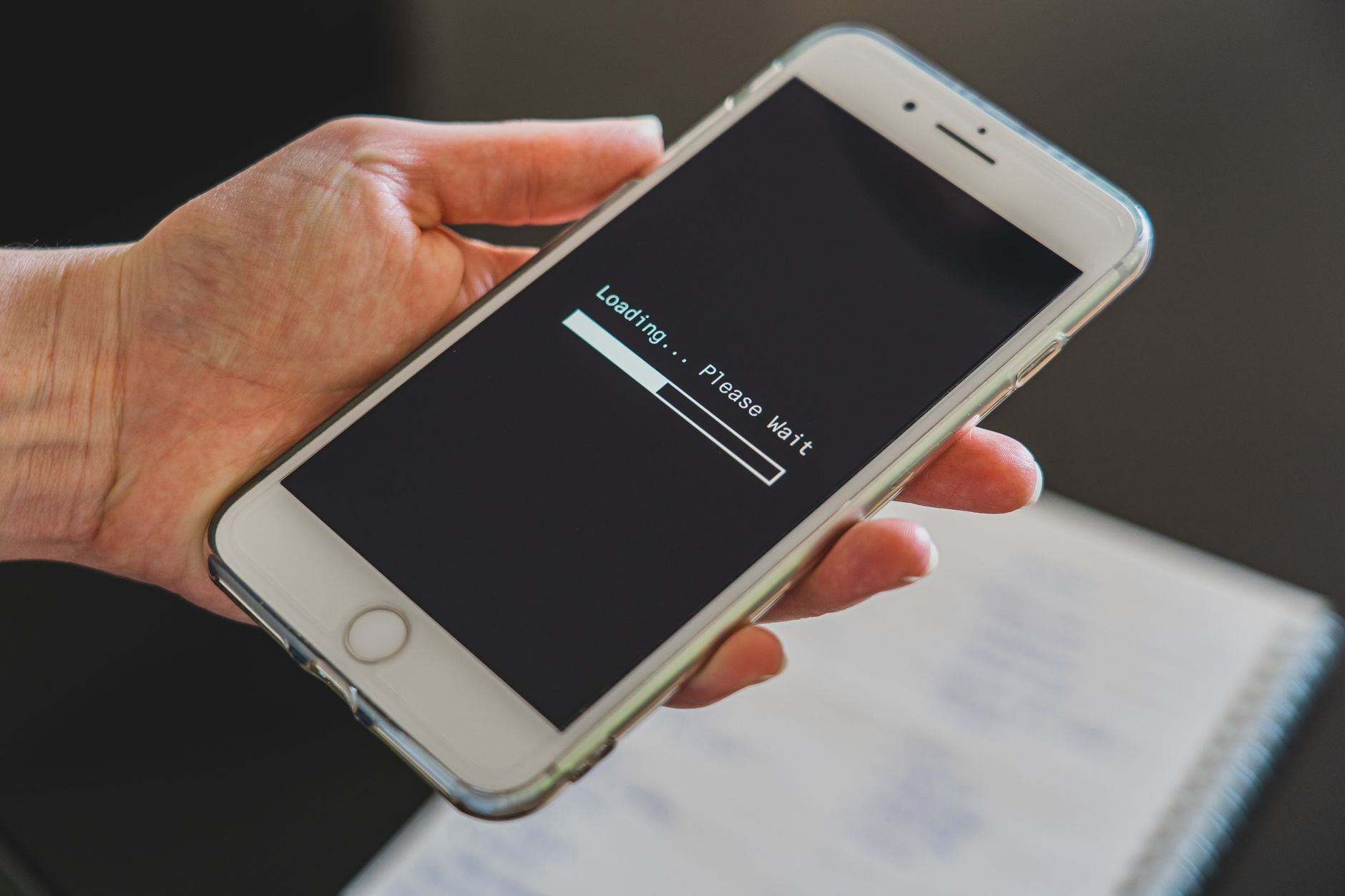 Pelvic floor training app on phone