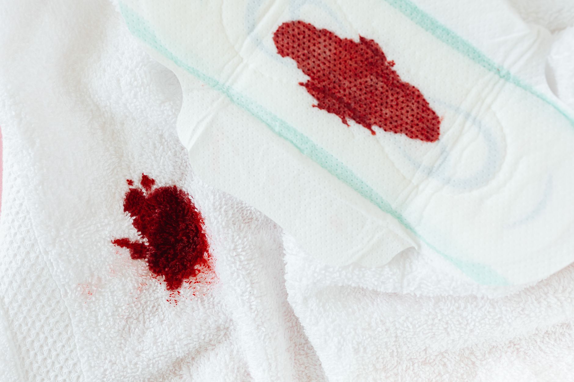 Bloody show mucus sample