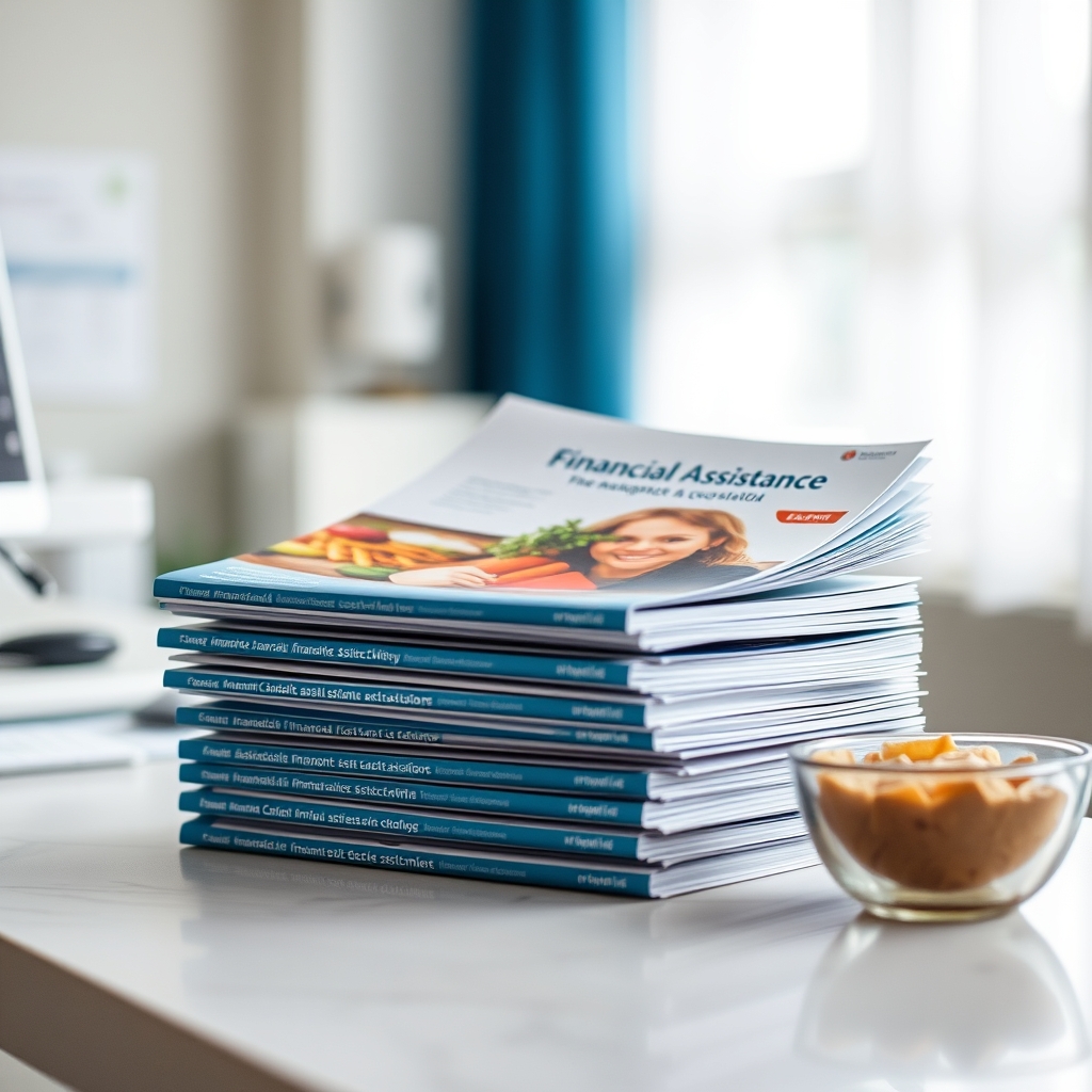 Financial assistance brochures
