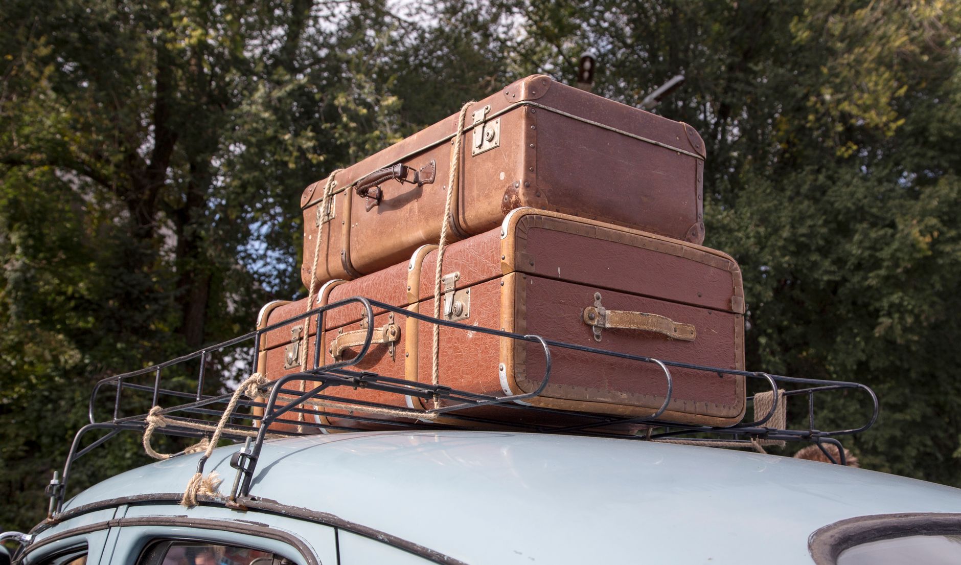 Twin family traveling