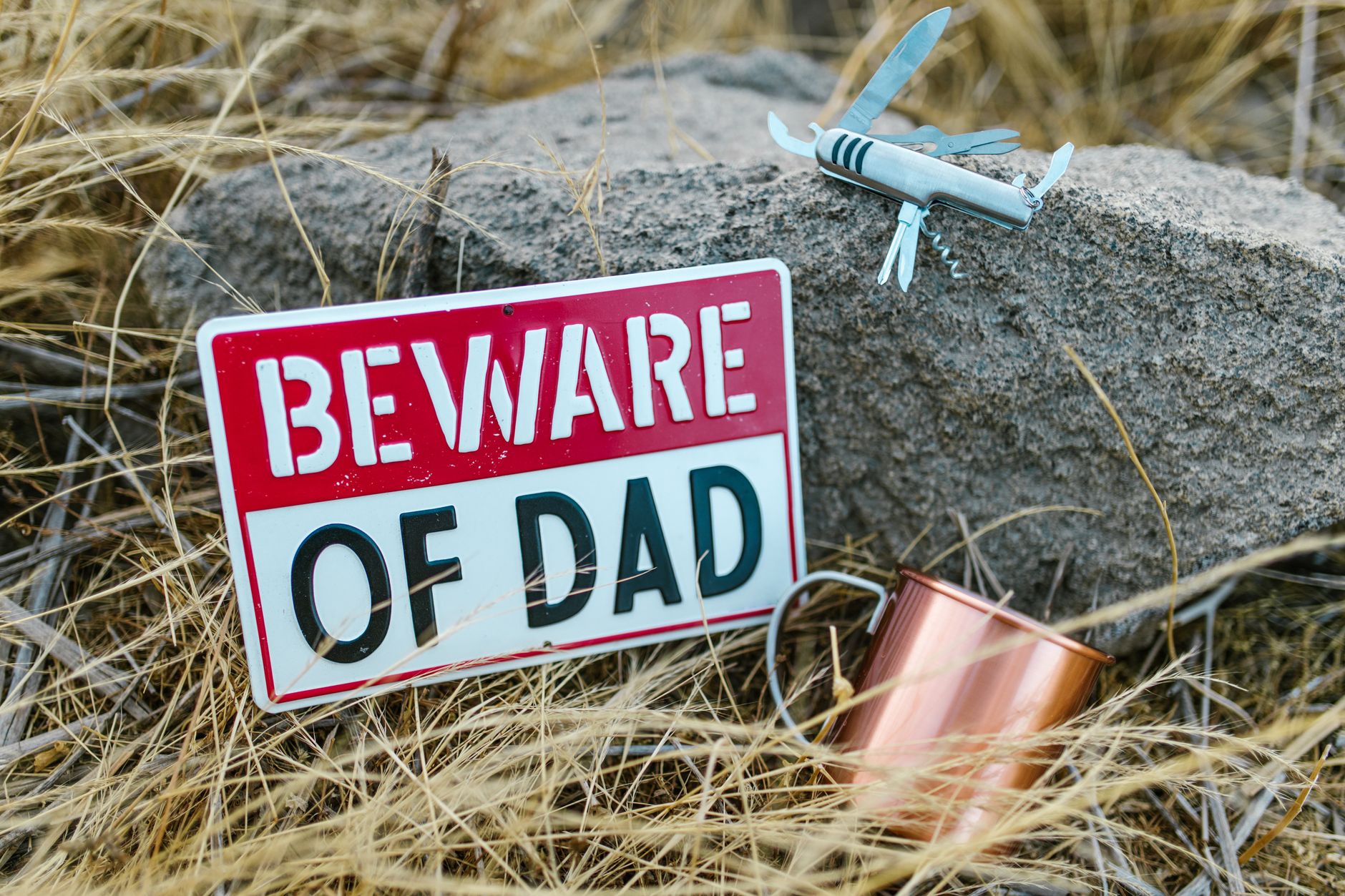 Dad shower gift basket