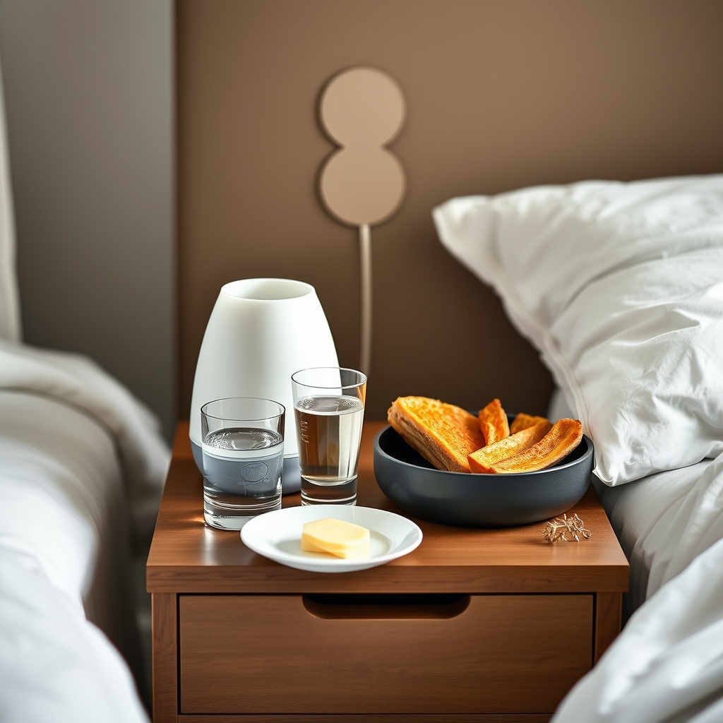 Nighttime routine for dry mouth relief