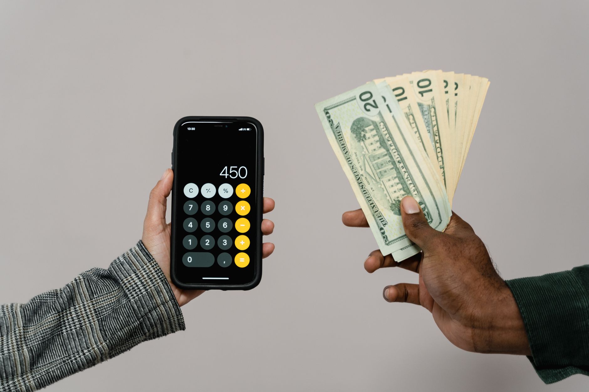 Automated savings on a phone