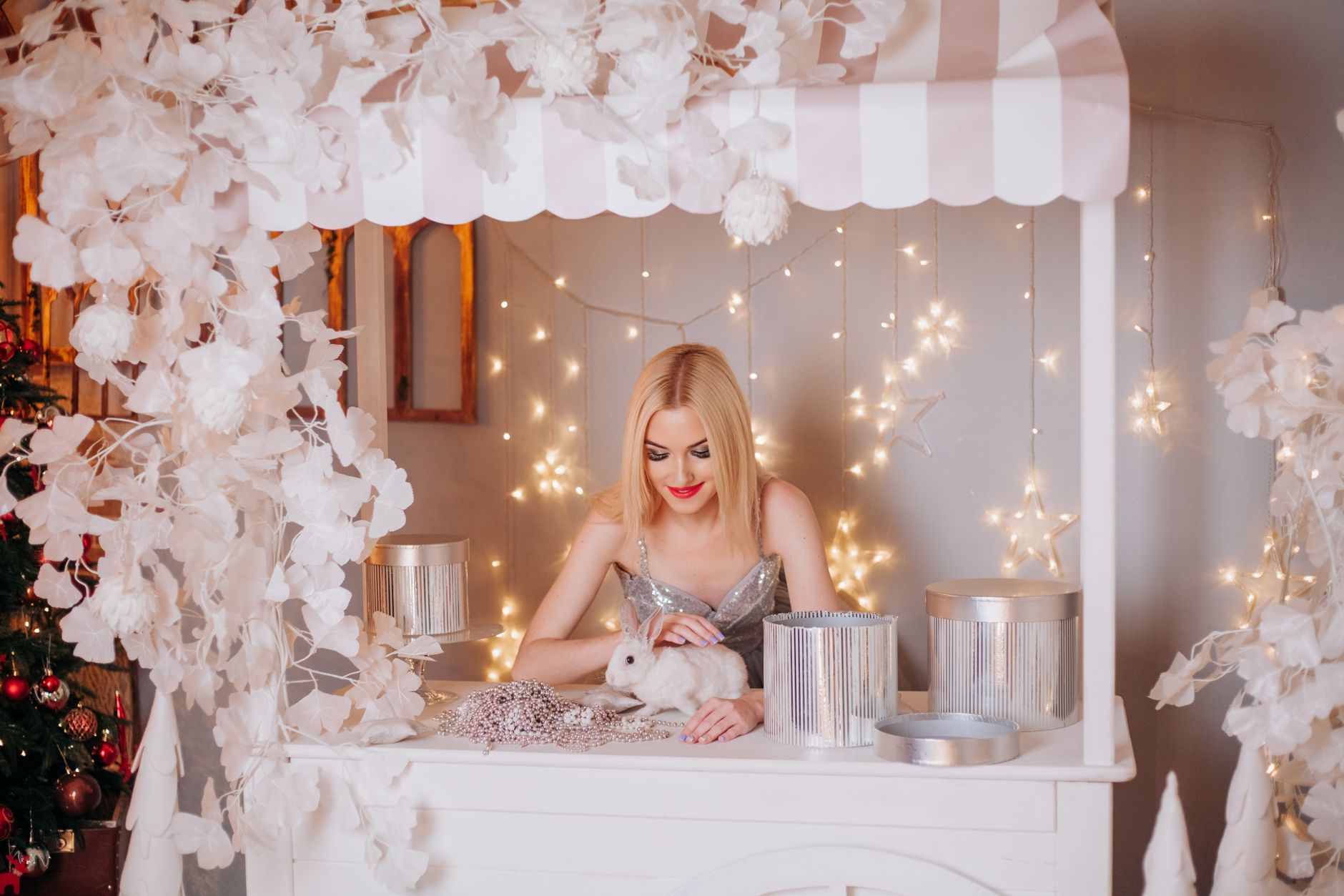 Woman preparing for the holidays after failed IVF