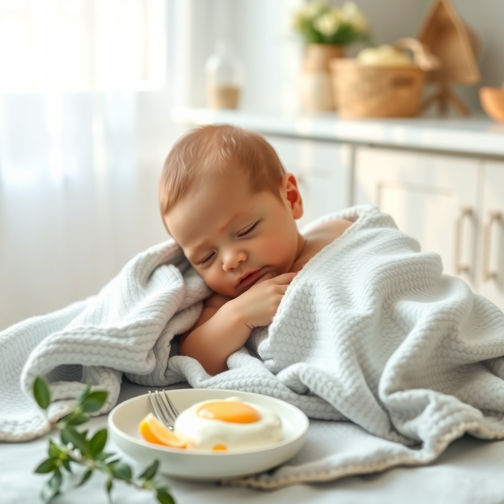 A mom and dad sharing a feeding shift with their newborn in a cozy bedroom